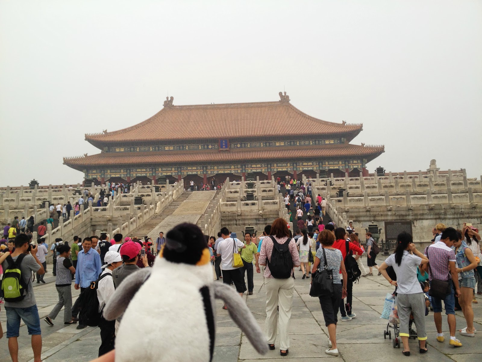 The Gate of Pure Harmony, one of the main ceremonial buildings.  The whole thing is laid out along a north-south access, in keeping with Feng Shui principles and making it easy to plan your visit.