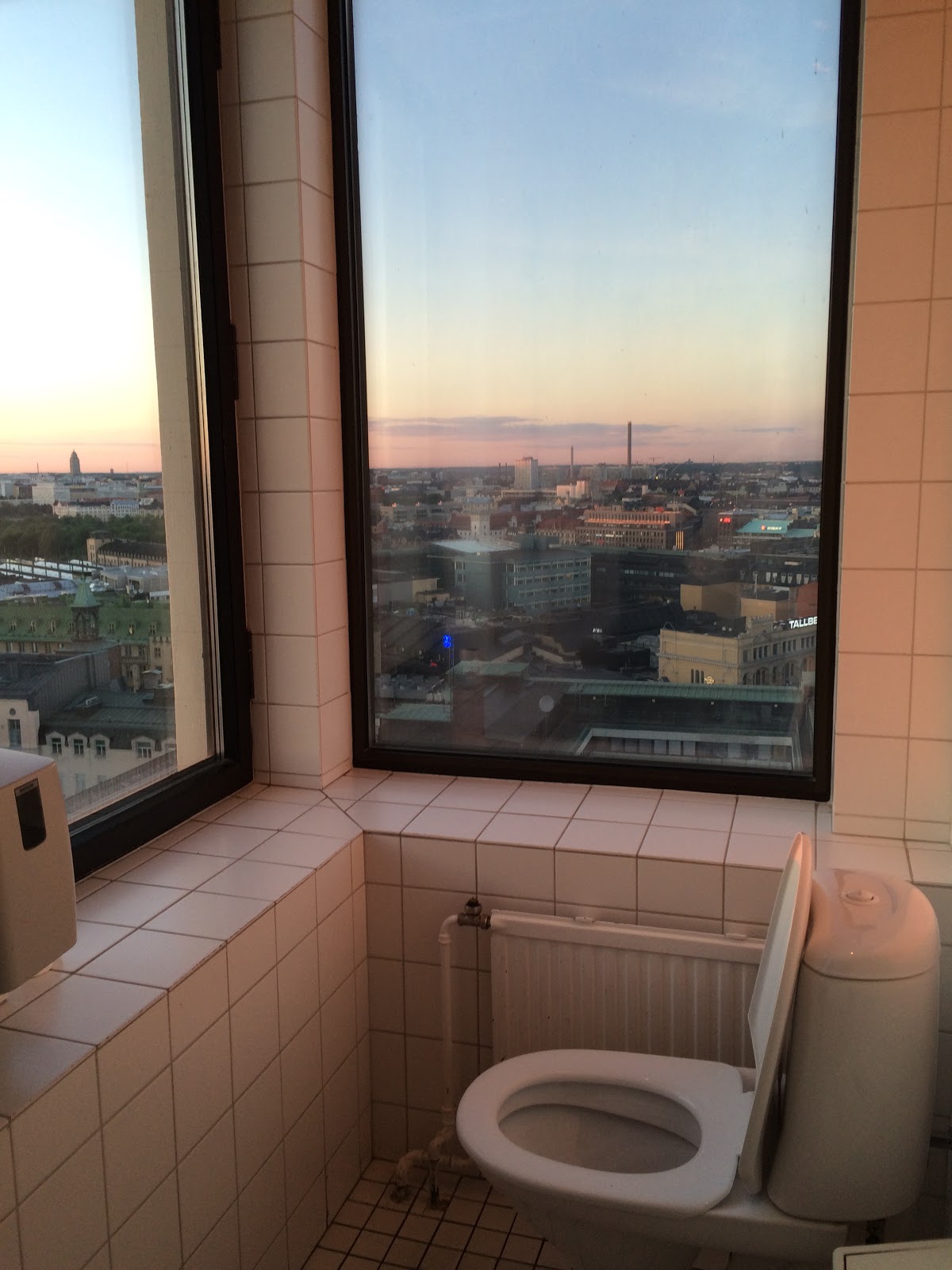 Even the WC has a great view!