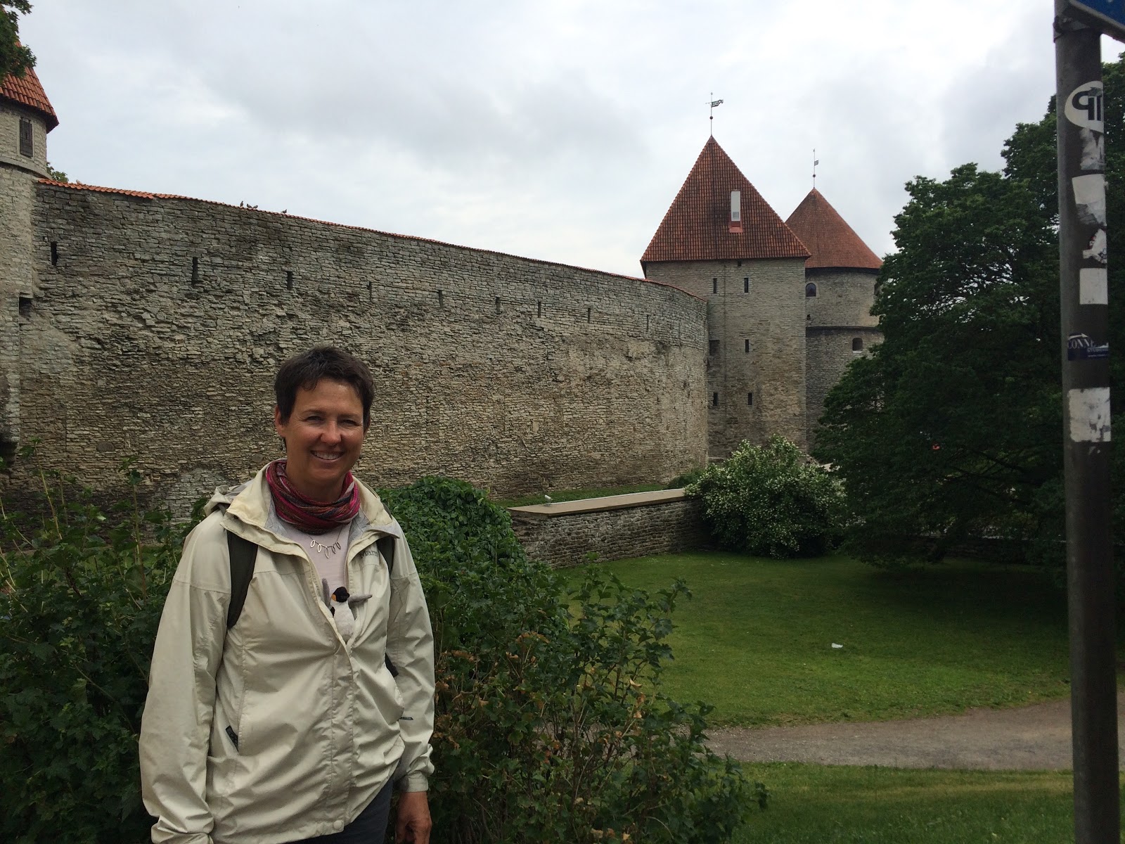 Outside the medieval walls