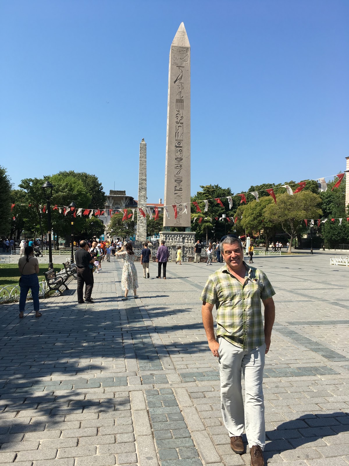 Obelisk brought from Temple of Karnak in Luxor, Egypt